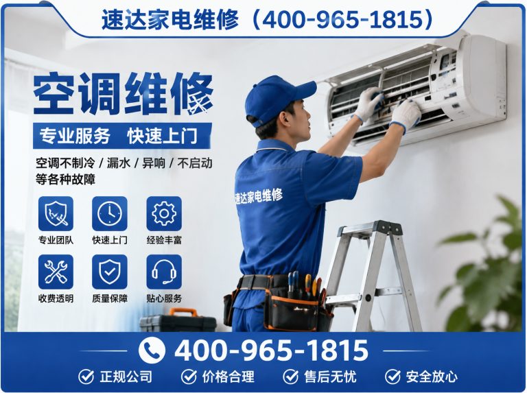 广安中央空调维修展示图