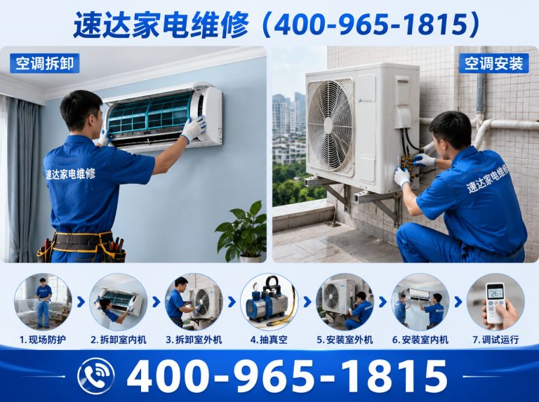 广安速达家电维修展示图